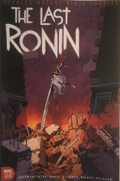 TEENAGE MUTANT NINJA TURTLES THE LAST RONIN # 3 FIRST PRINTING