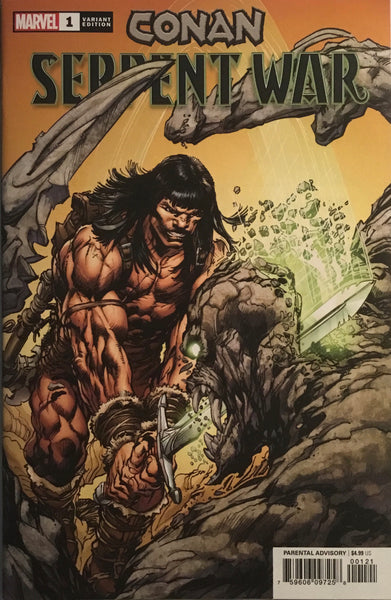 CONAN SERPENT WAR # 1 ADAMS 1:25 VARIANT COVER