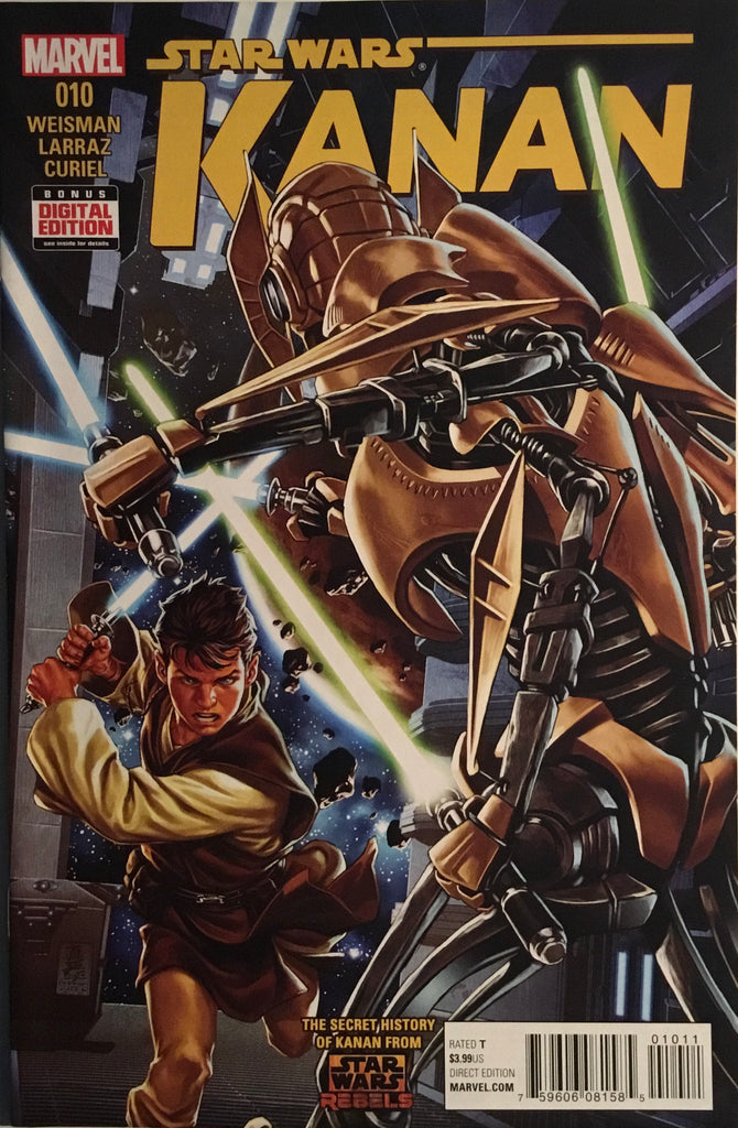 STAR WARS : KANAN #10 FIRST APPEARANCE OF FENN RAU