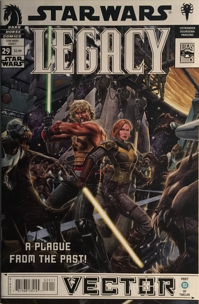 STAR WARS LEGACY # 29 FIRST APPEARANCE OF DARTH REAVE