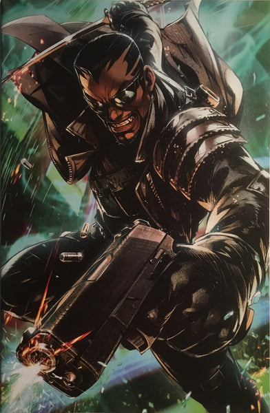 AVENGERS (2018) #19 BLADE BATTLE LINES VARIANT COVER