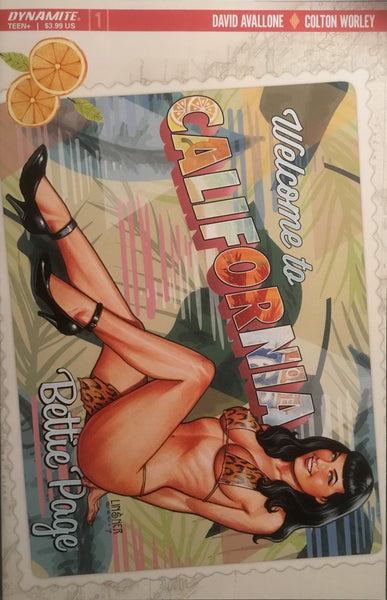 BETTIE PAGE # 1 SET OF 6 VARIANT COVERS