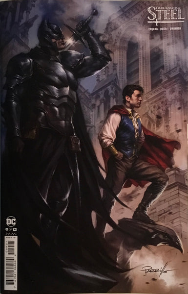 DARK KNIGHTS OF STEEL # 9 PARRILLO 1:25 VARIANT COVER