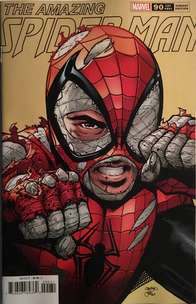 AMAZING SPIDER-MAN (2018-2022) #90 GLEASON 1:25 VARIANT COVER