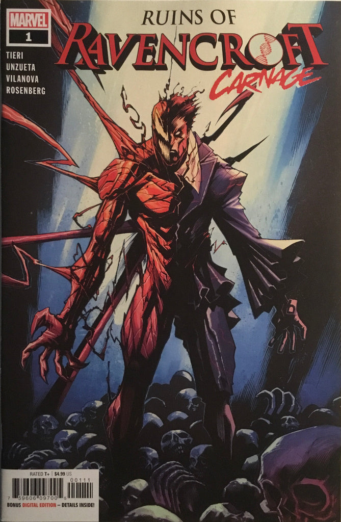 RUINS OF RAVENCROFT CARNAGE # 1 FIRST APPEARANCE OF CORTLAND KASADY