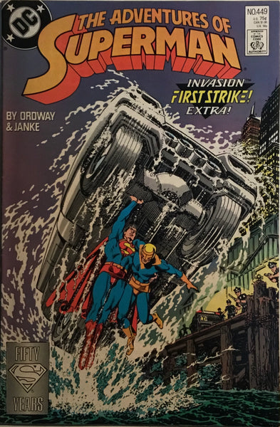 ADVENTURES OF SUPERMAN (1987-2006) # 449