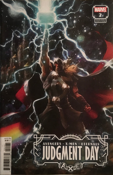 AXE JUDGMENT DAY # 2 ANDREWS 1:50 VARIANT COVER