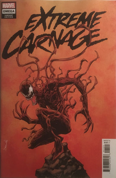 EXTREME CARNAGE OMEGA SHALVEY 1:25 VARIANT COVER