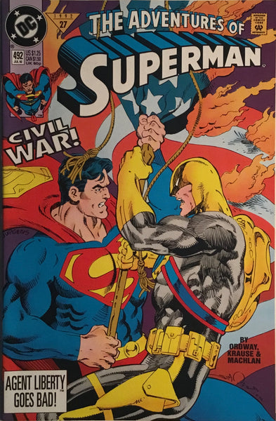 ADVENTURES OF SUPERMAN (1987-2006) # 492
