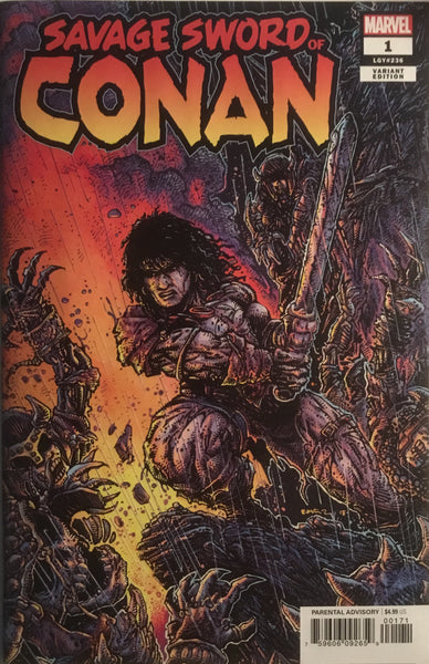 SAVAGE SWORD OF CONAN (2019) # 1 EASTMAN 1:25 VARIANT COVER