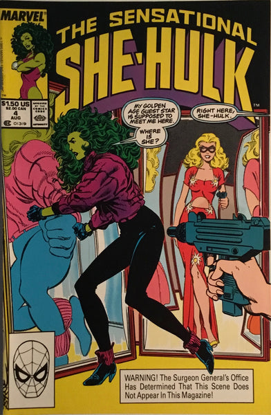 SENSATIONAL SHE-HULK (1989-1994) # 4