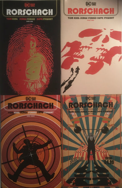 RORSCHACH SET OF 12 “A” COVERS