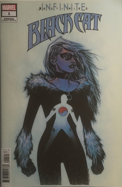 BLACK CAT (2021) ANNUAL #1 CHAREST VARIANT COVER FIRST TEAM APPEARANCE OF TIGER DIVISION