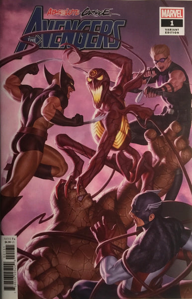 ABSOLUTE CARNAGE AVENGERS # 1 YOON 1:50 VARIANT COVER