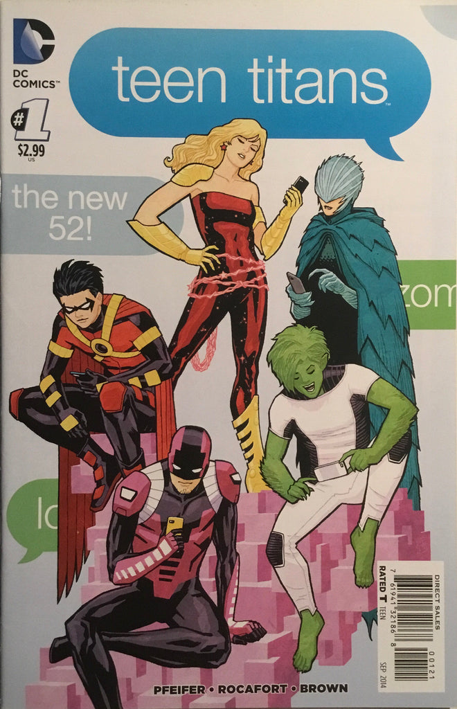 TEEN TITANS (2014-2016) # 1 CHIANG 1:25 VARIANT COVER