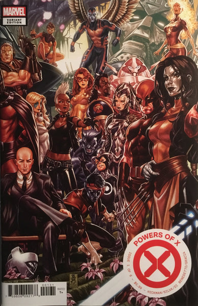 POWERS OF X # 1 BROOKS CONNECTING COVER