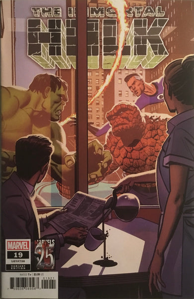 IMMORTAL HULK #19 MARVELS 25TH TRIBUTE VARIANT COVER