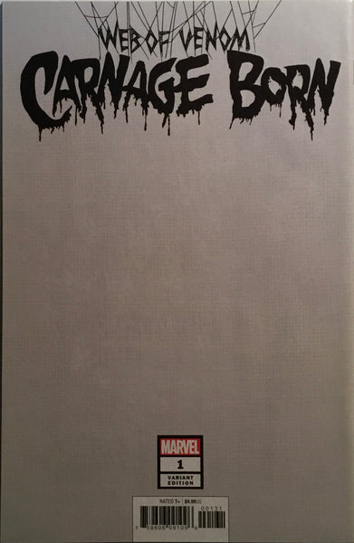 WEB OF VENOM CARNAGE BORN # 1 HOTZ 1:100 VIRGIN VARIANT COVER