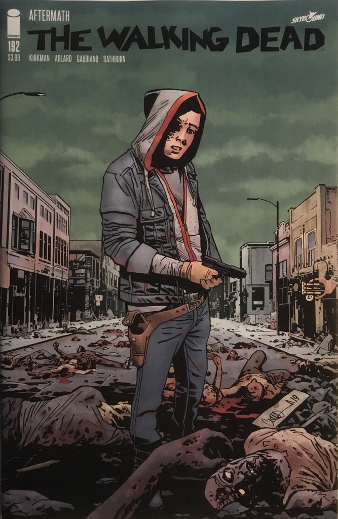 THE WALKING DEAD # 192 FIRST PRINTING DEATH OF RICK GRIMES