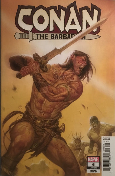 CONAN THE BARBARIAN (2019) # 6 TEDESCO 1:25 VARIANT COVER