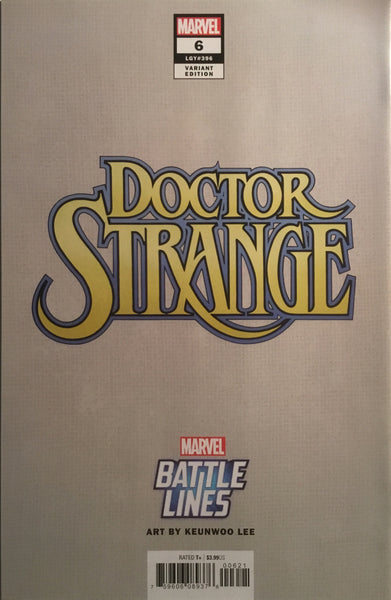 DOCTOR STRANGE (2018-2019) # 6 BATTLE LINES VARIANT COVER