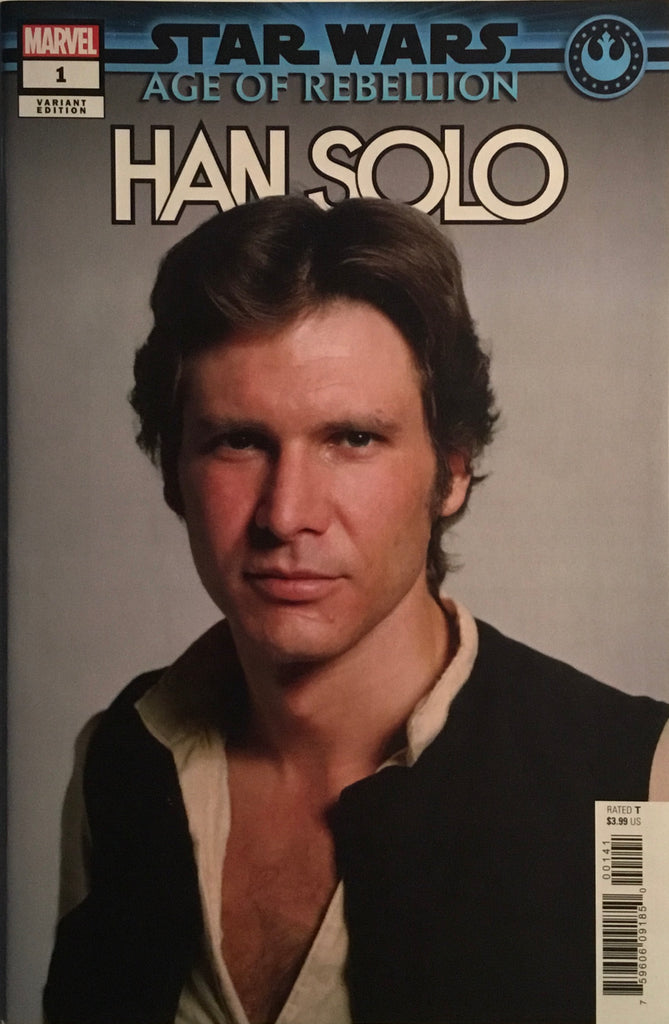 STAR WARS AGE OF REBELLION HAN SOLO  # 1 MOVIE PHOTO 1:10 VARIANT COVER