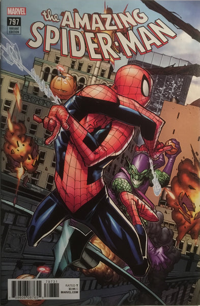 AMAZING SPIDER-MAN (2015-2018) #797 RAMOS VARIANT COVER