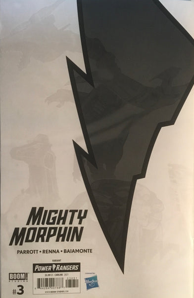MIGHTY MORPHIN  # 3 CARLINI 1:15 VARIANT COVER