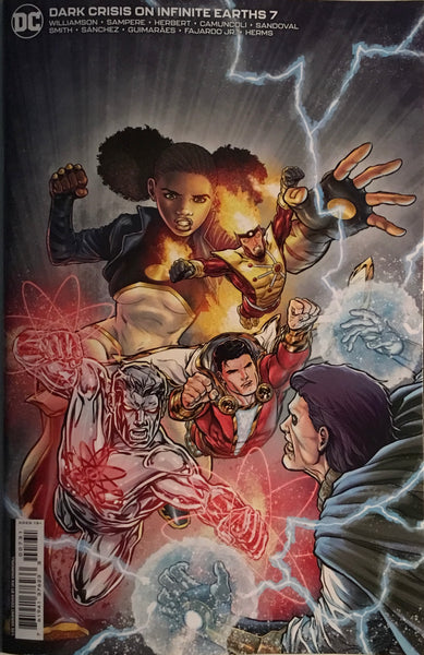 DARK CRISIS ON INFINITE EARTHS # 7 CHURCHILL 1:25 VARIANT COVER