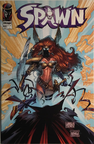 SPAWN # 62 ANGELA COVER APPEARANCE