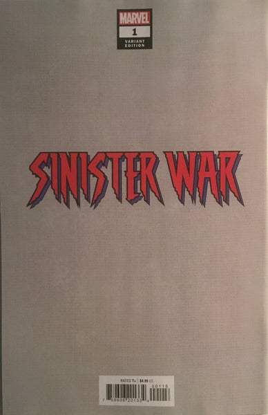 SINISTER WAR # 1 FRANK 1:50 VIRGIN VARIANT COVER