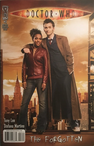 DOCTOR WHO THE FORGOTTEN # 3 PHOTO COVER (1:10 VARIANT)