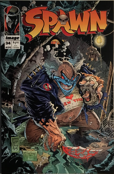 SPAWN # 34 SECOND CAMEO APPEARANCE OF FREAK