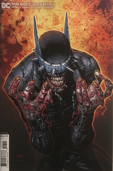 DARK NIGHTS DEATH METAL #7 FINCH VARIANT COVER