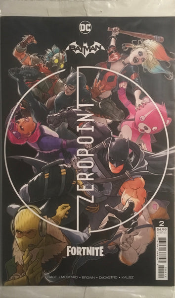 BATMAN / FORTNITE ZERO POINT # 2 SECOND PRINTING
