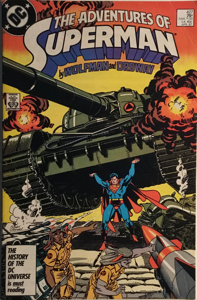 ADVENTURES OF SUPERMAN (1987-2006) # 427