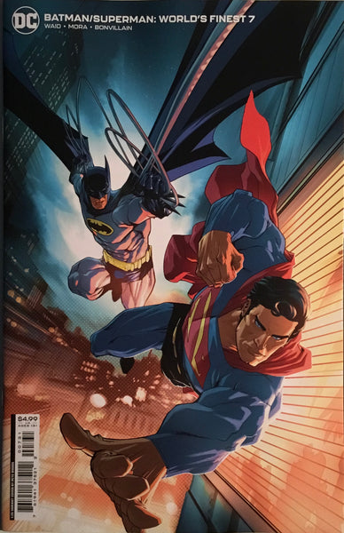 BATMAN / SUPERMAN WORLD’S FINEST # 7 WOODS 1:25 VARIANT COVER