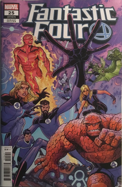 FANTASTIC FOUR (2018-2022) #25 BRADSHAW 1:50 VARIANT COVER