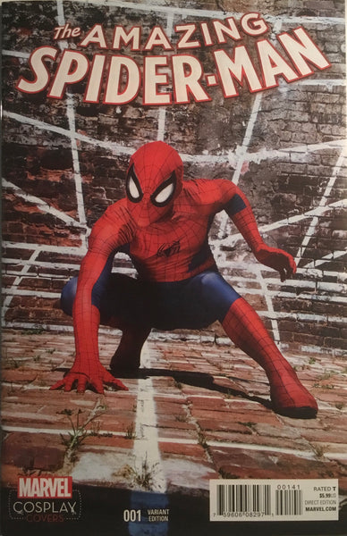 AMAZING SPIDER-MAN (2015-2018) # 1 COSPLAY 1:15 VARIANT COVER