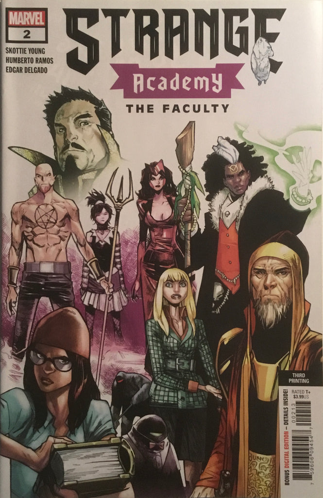 STRANGE ACADEMY # 2 THIRD PRINTING