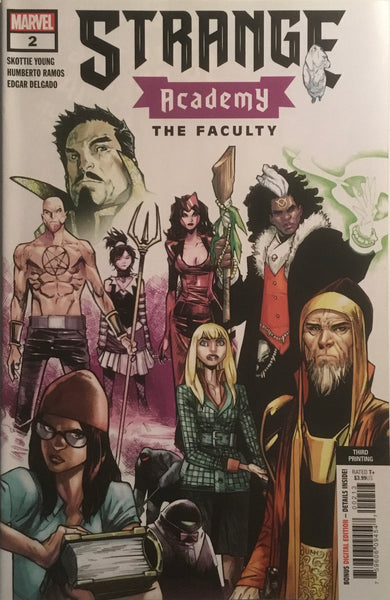 STRANGE ACADEMY # 2 THIRD PRINTING