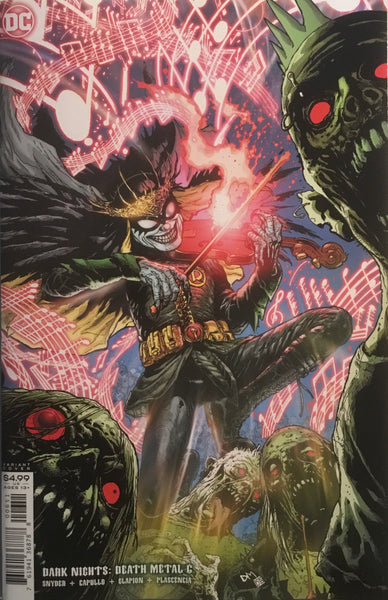 DARK NIGHTS DEATH METAL #6 MAHNKE 1:25 VARIANT COVER