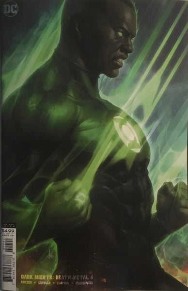 DARK NIGHTS DEATH METAL #4 ARTGERM VARIANT COVER