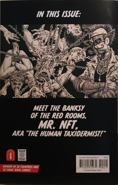 RED ROOM TRIGGER WARNINGS # 4 PISKOR 1:5 VARIANT COVER