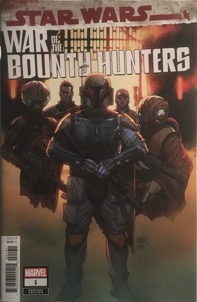 STAR WARS WAR OF THE BOUNTY HUNTERS # 1 YU 1:25 VARIANT COVER
