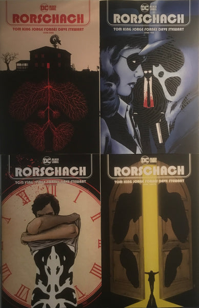 RORSCHACH SET OF 12 “A” COVERS