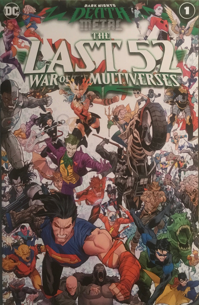 DARK NIGHTS DEATH METAL THE LAST 52 WAR OF THE MULTIVERSES #1