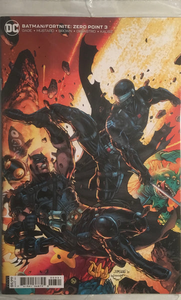 BATMAN / FORTNITE ZERO POINT # 3 VARIANT COVER