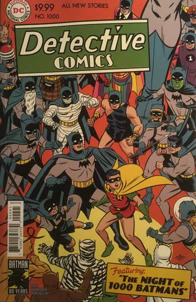 DETECTIVE COMICS #1000 JIM LEE COVER + 9 DECADE COVERS