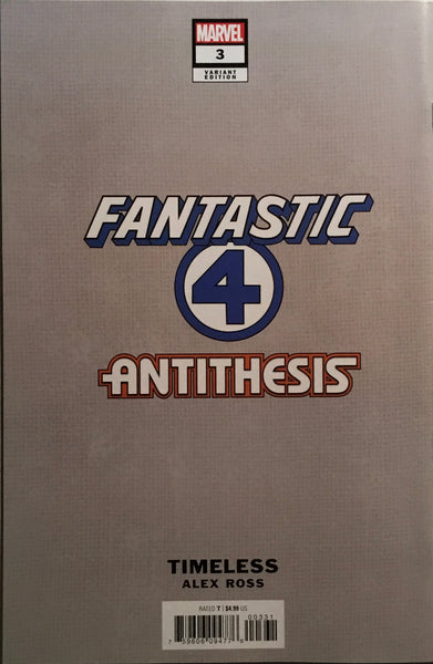 FANTASTIC FOUR ANTITHESIS # 3 ROSS TIMELESS MEDUSA VARIANT COVER